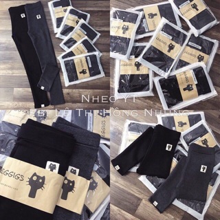 Quần legging mèo lót lông