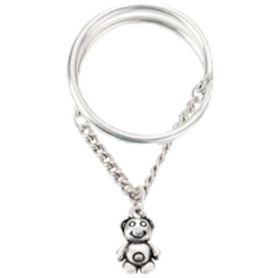 Nhẫn Hở Hình Gấu Đơn Giản Thời Trang Cá Tính