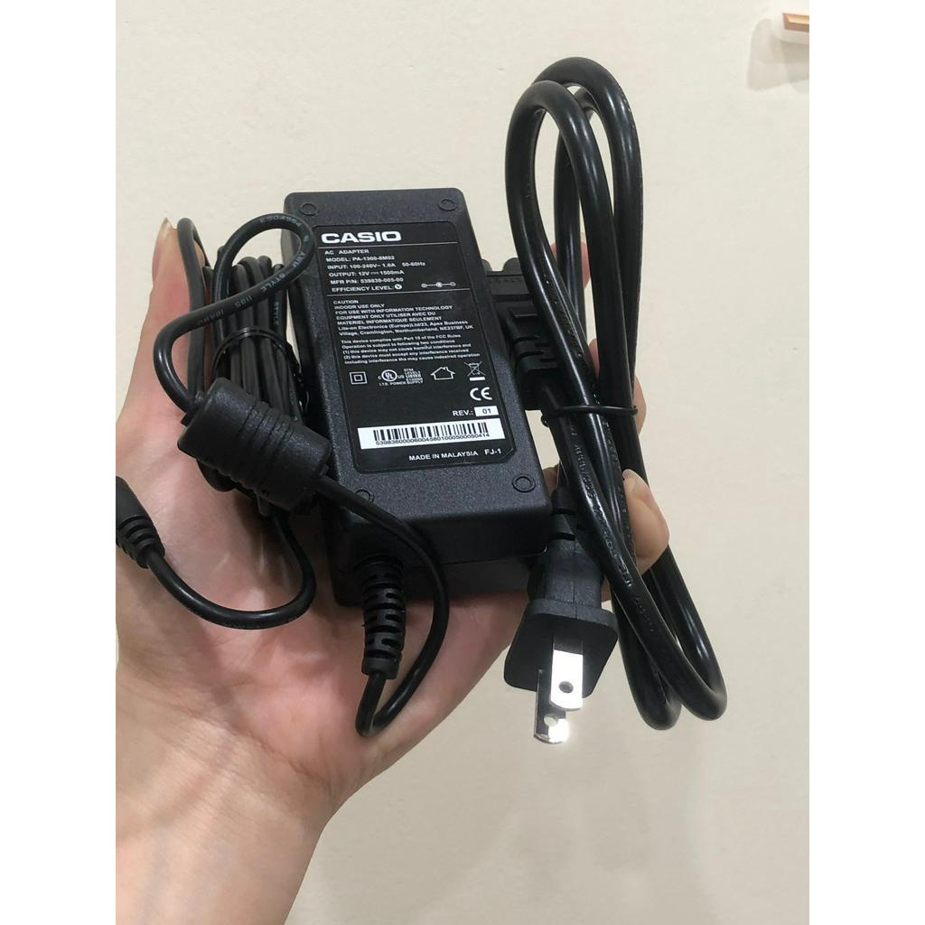 Dây nguồn cho đàn organ Casio 12V 1500mA