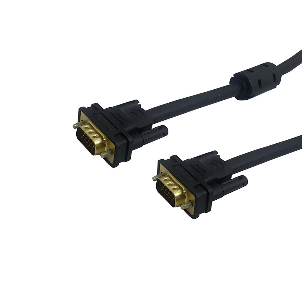 Cáp VGA 3m KingMaster KV602 (3+6) ĐEN FullHD sắc nét - Hàng chính hãng