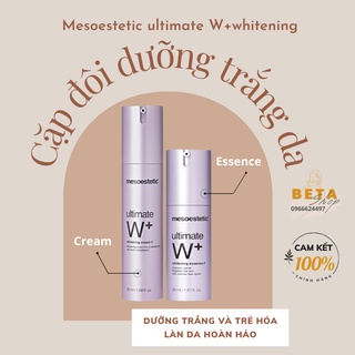 Dưỡng trắng da Mesoestetic Ultimate W Whitening Essence and Cream