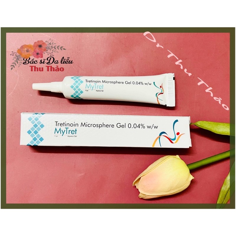 [15g] GEL MỤN TRETINOIN MICROPHERE GEL 0,04% (MYTRET)