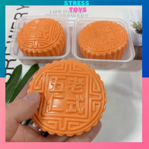 Đồ chơi giảm stress bánh trung thu silicon dẻo bóp tay giải trí giảm căng thẳng