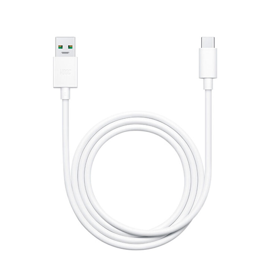 Dây Cáp Sạc Nhanh 1m 5a Usb-C Dành Cho Điện Thoại Oppo A5 A9 2020 A52 A92 A33 Reno 3 4 Find X X2 Pro