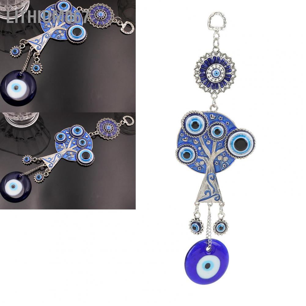 Mặt Dây Chuyền Hợp Kim Tráng Men Hình Mắt Quỷ Thiết Kế Độc Đáo