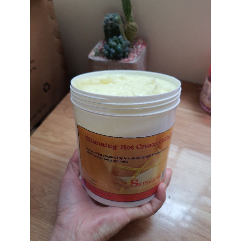 KEM GIẢM BÉO TAN MỠ COLLAGEN - GỪNG( nóng nhẹ)