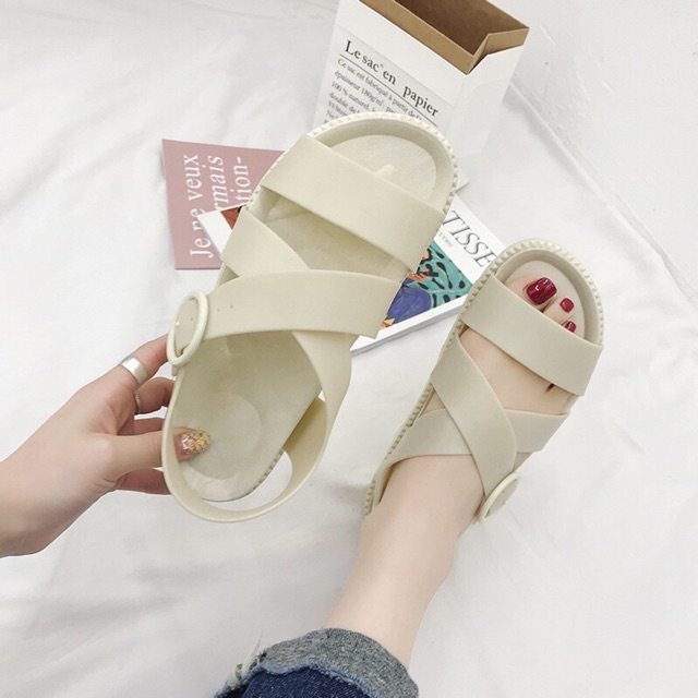 [SIÊU RẺ] Sandal hè đi mưa không không thấm nước