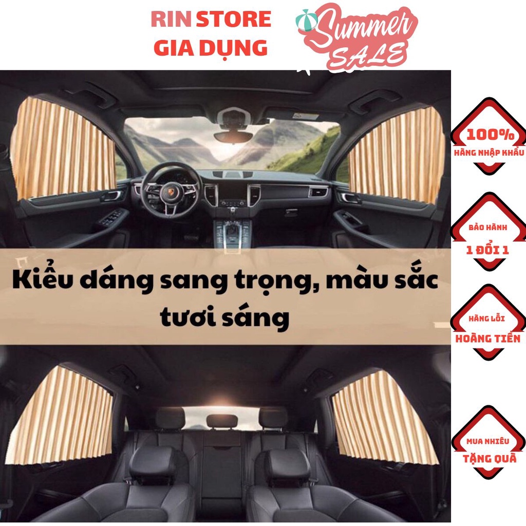 Rèm Che Nắng Kính Xe ÔTô❤️FREESHIP❤️Rèm Cửa ÔTô Chống Nắng Chất Liệu,Cotton 100% Cực HOT