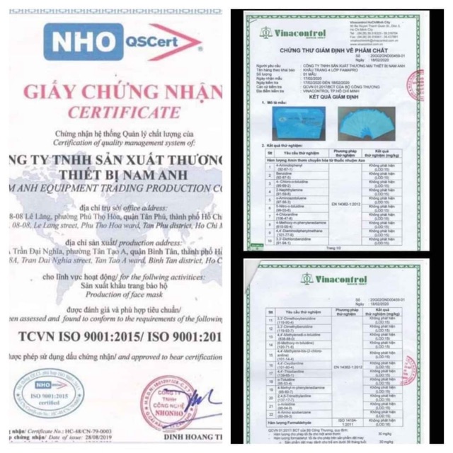 Khẩu trang 4 lớp kháng khuẩn NAM ANH famapro | BigBuy360 - bigbuy360.vn