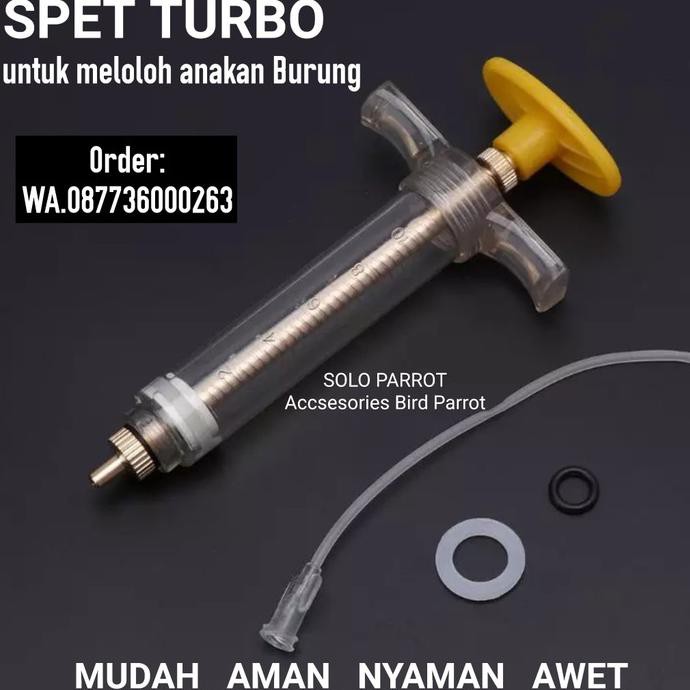 Động Cơ Turbo Spet 10 ml Cho Vẹt Cưng
