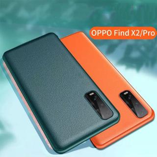 Ốp điện thoại da PU màu kẹo cho OPPO Find X3 Pro X2 Pro X3 NEO X2 NEO X3 Lite X2 Lite Reno 7 Pro 7SE Reno 6 Pro+ Reno 4SE