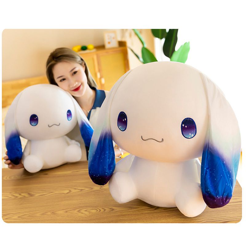 Thú nhồi bông Sanrio Cinnamoroll lỗ tai màu bầu trời sao gradient mềm mại
