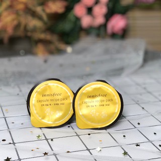 Mặt nạ ngủ mini Innisfree Capsule Recipe Pack 10ml