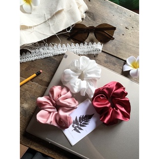 Dây buộc tóc SCRUNCHIES dễ thương họa tiết ngẫu nhiên - 1 lớp