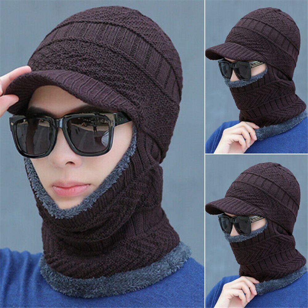 Karen Mũ Dệt Kim Trùm Đầu Giữ Ấm Mùa Đông Cho Nam Nữ