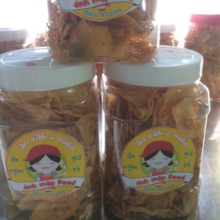 khoai lang lắc khô gà