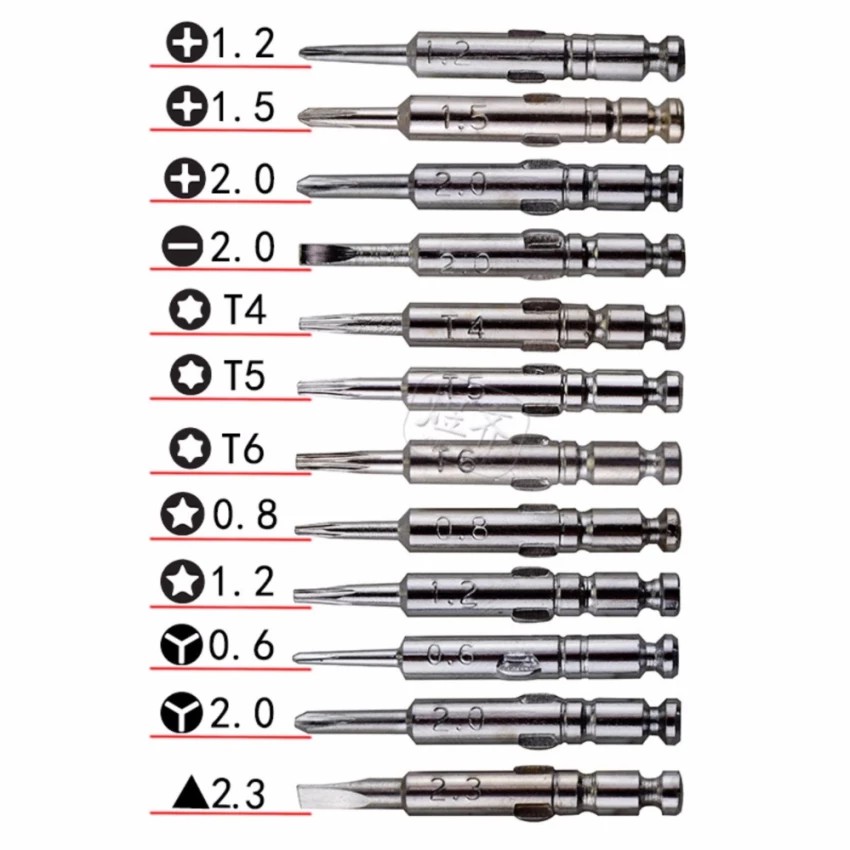 Bộ tô vít sửa chữa điện thoại, ipad 15 chi tiết tháo lắp