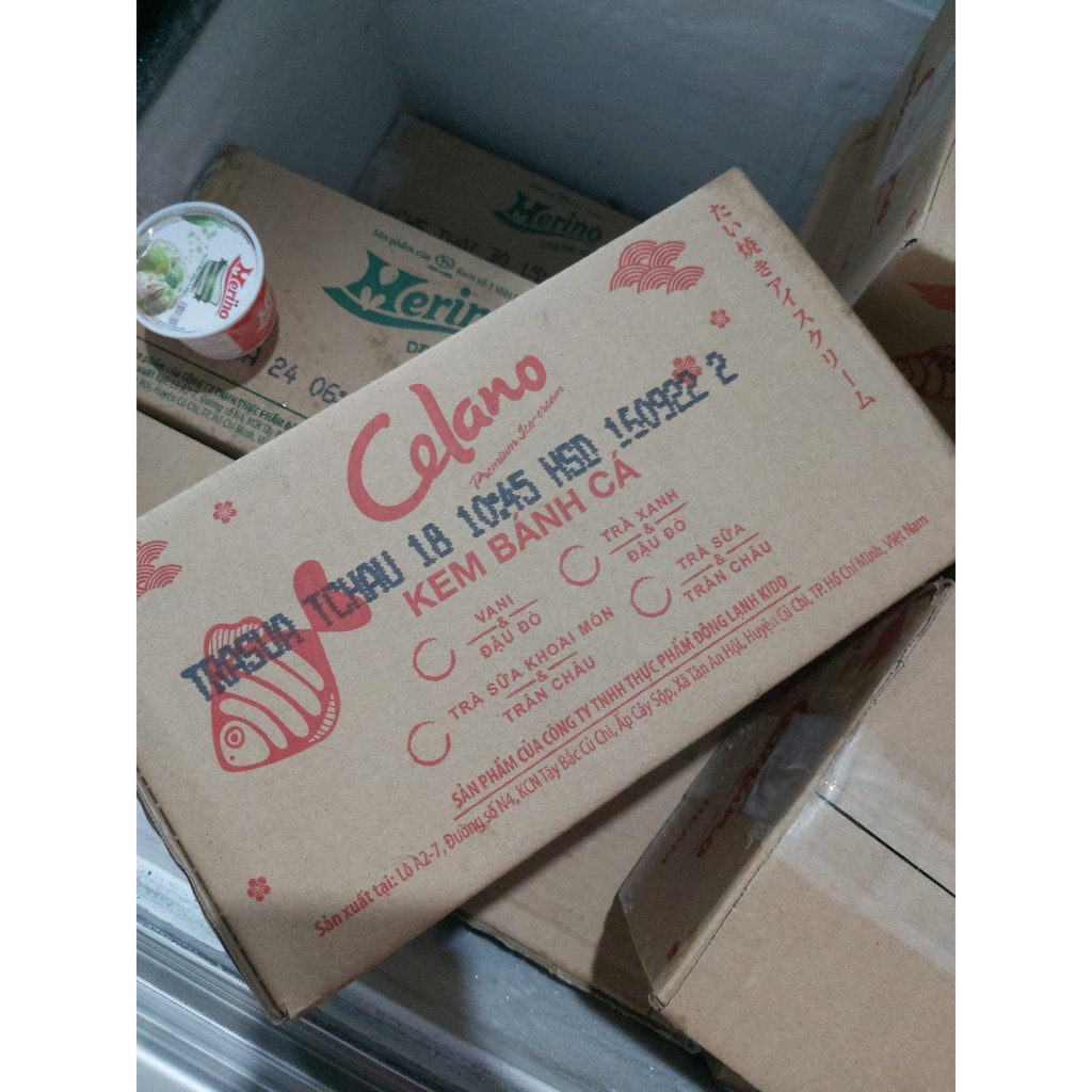 Kem Cá Celano Trà Sữa Trân Châu