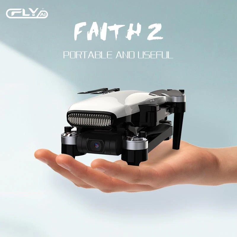 Flycam C-Fly Faith 2 gimbal 3 trục, camera 4K, Bay 30-35 phạm vi kiểm soát 5Km