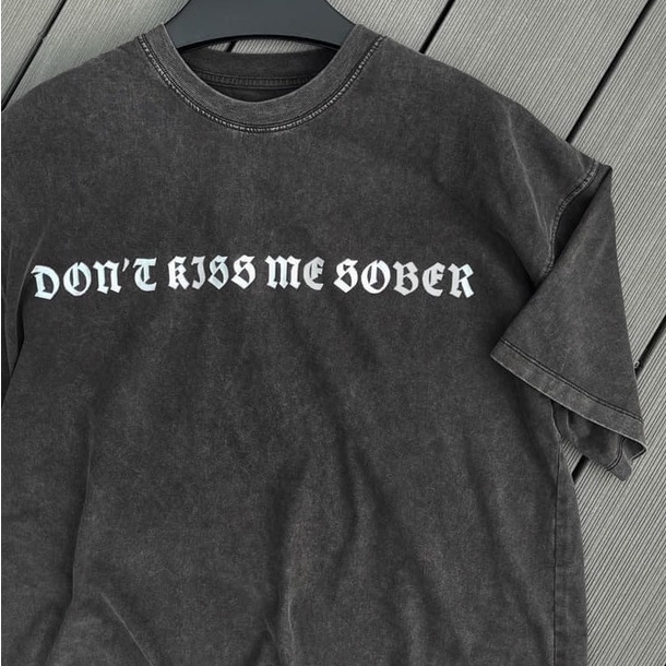 Áo thun Unisex Sober Wash Tee phông nam nữ tay lỡ oversize form rộng