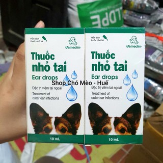 THUỐC NHỎ TAI CHÓ MÈO VEMEDIM