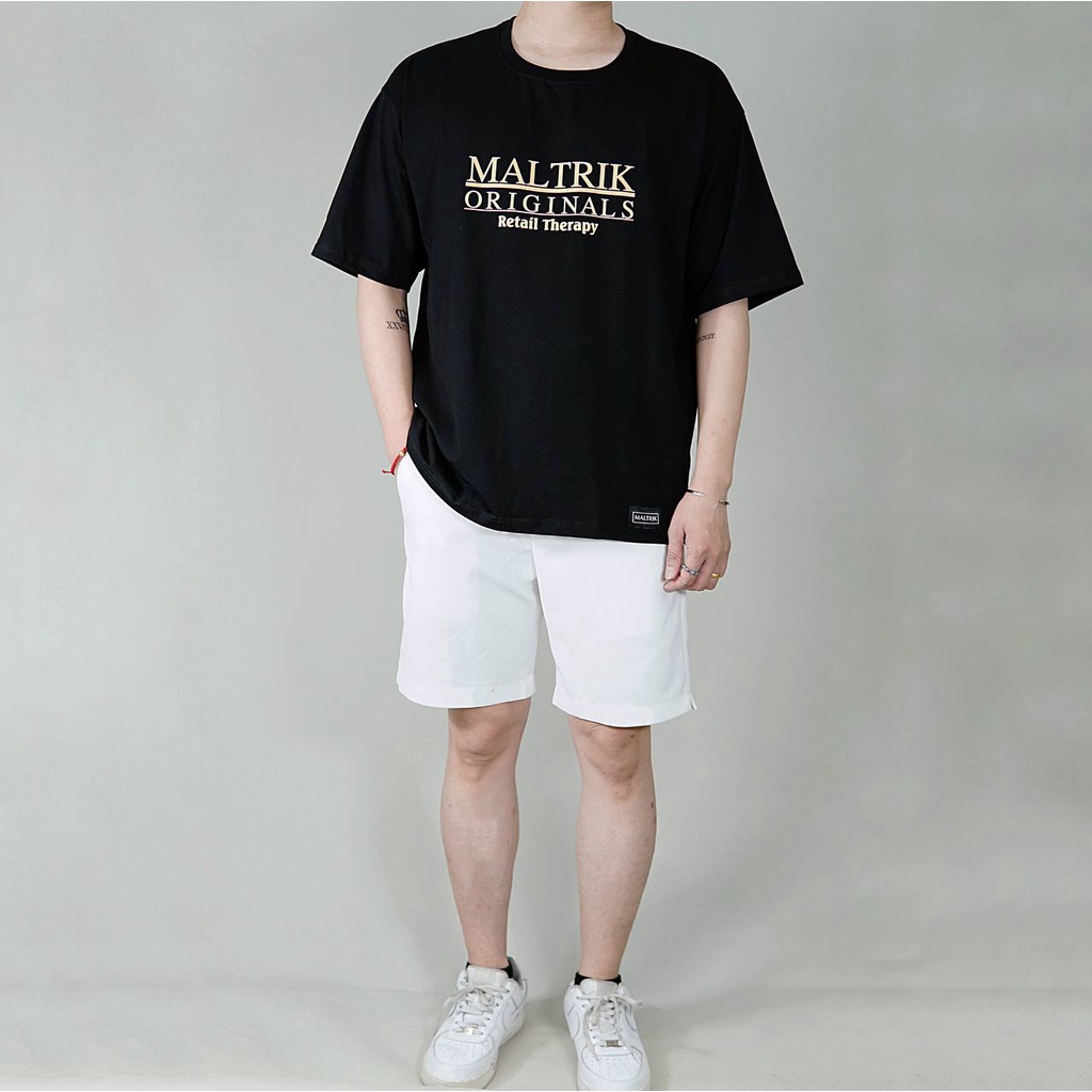 Áo phông unisex nam nữ form rộng MALTRIK ORIGINALS áo thun basic chất cotton thoáng mát mềm mịn có size lớn đến 110kg