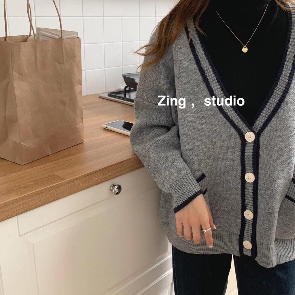 Áo cardigan viền Zing 2365( giá gốc 465k)