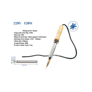 [ Mới] Mỏ hàn điện 120W