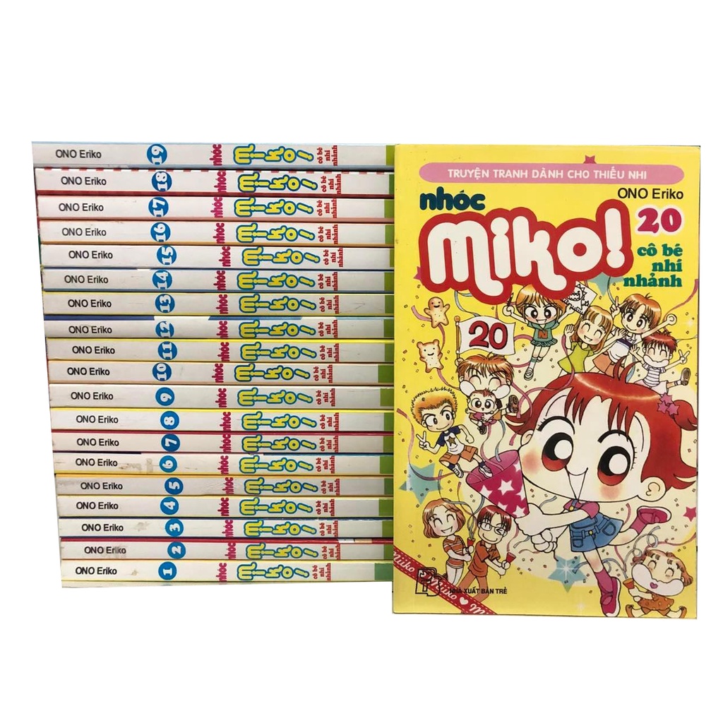 Truyện tranh Nhóc Miko - Trọn bộ 20 tập bản in đầu - NXB Trẻ