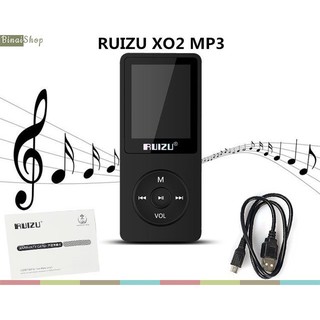 Máy nghe nhạc mp3 RUIZU X02 đen