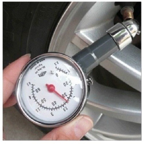 [ Đồng hồ đo giá hot ] Đồng hồ đo áp suất lốp xe máy ô tô