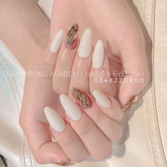 Sơn Gel Màu Trắng Sữa Về Thêm.Click xem các màu hot
