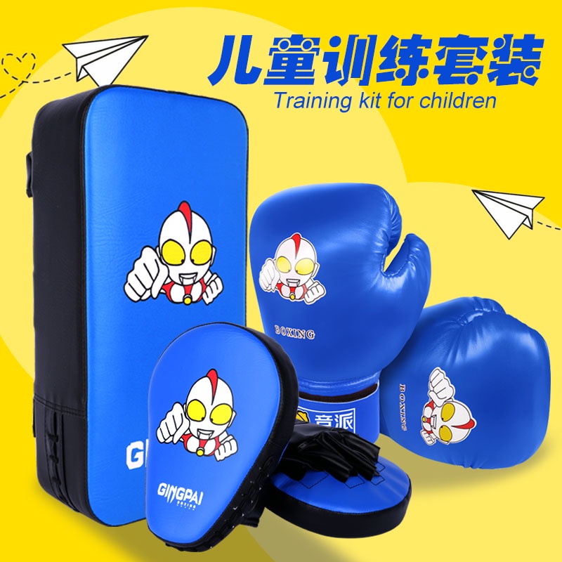 GINGPAI Bộ Huấn Luyện Đấm Bốc GINGPAI 6oz Cho Trẻ Em