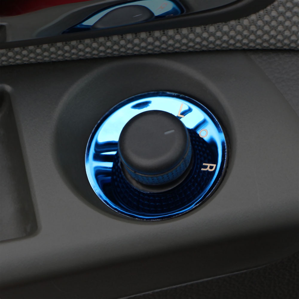 Ốp Viền Nút Điều Khiển Kính Chiếu Hậu Xe Hơi Bằng Thép Không Gỉ Cho Chevrolet Cruze 2009-2014