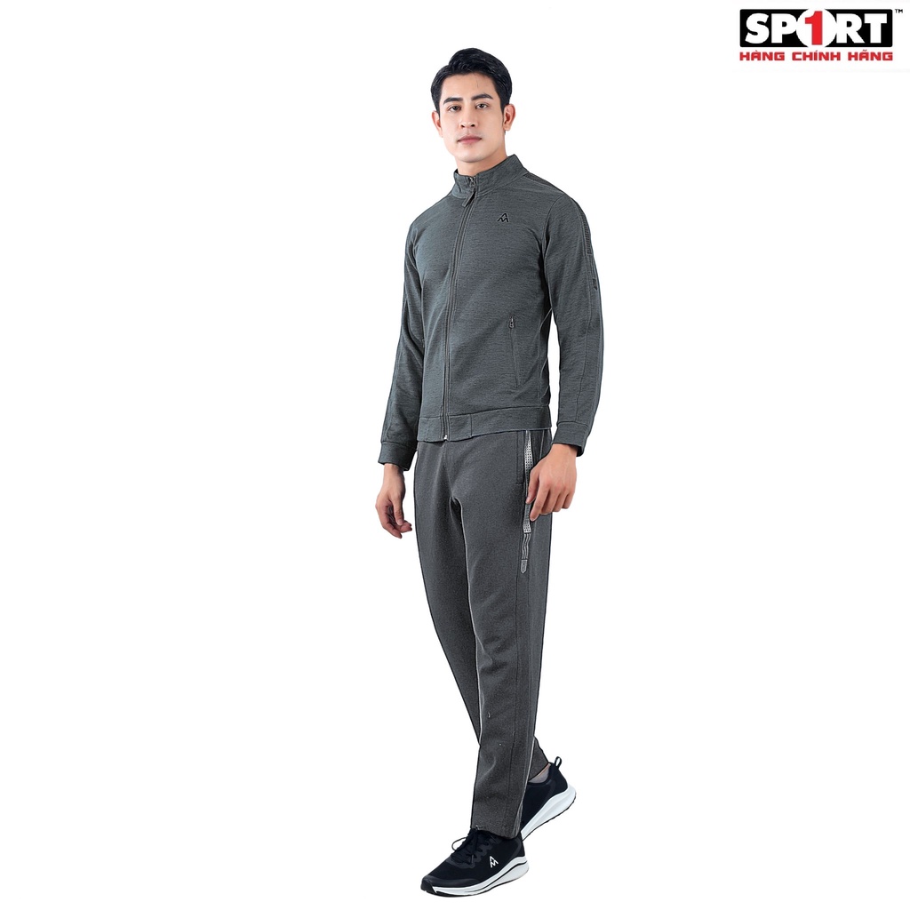 Bộ Nỉ Nam Thể Thao Thu Đông AM MTS001 Chống Tia UV, Chống Nhăn, Chống Bám Bụi Hiệu Quả  Sport1