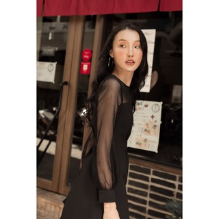 ĐẦM TAY DÀI PHỐI LƯỚI