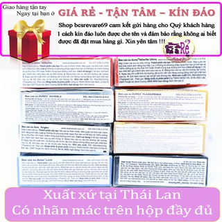 [CHÍNH HÃNG] Bao cao su SIÊU MỎNG Durex Fetherlite hộp 3 bao