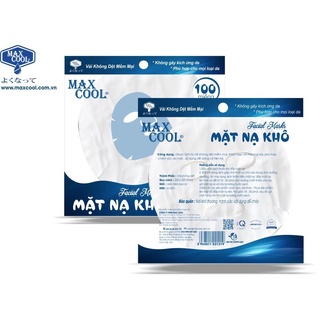 Mặt nạ khô MAX COOL 100 miếng/ gói