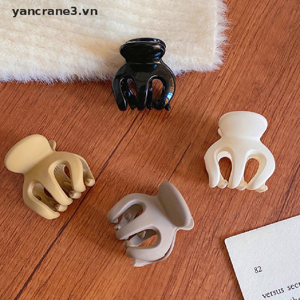 Kẹp Tóc Càng Cua Cố Định Màu Đen Thời Trang Hàn Quốc Cho Nữ yancrane3.vn