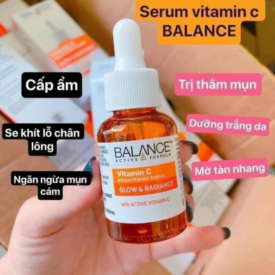 Serum trắng da, mờ thâm Balance Active Formula Vitamin C Brightening 30ml - Donna.cosmetics