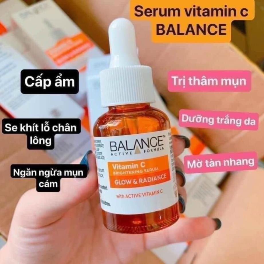 Serum Trắng Da, Mờ Thâm Balance Active Formula Vitamin C Brightening 30ml - Donna.cosmetics