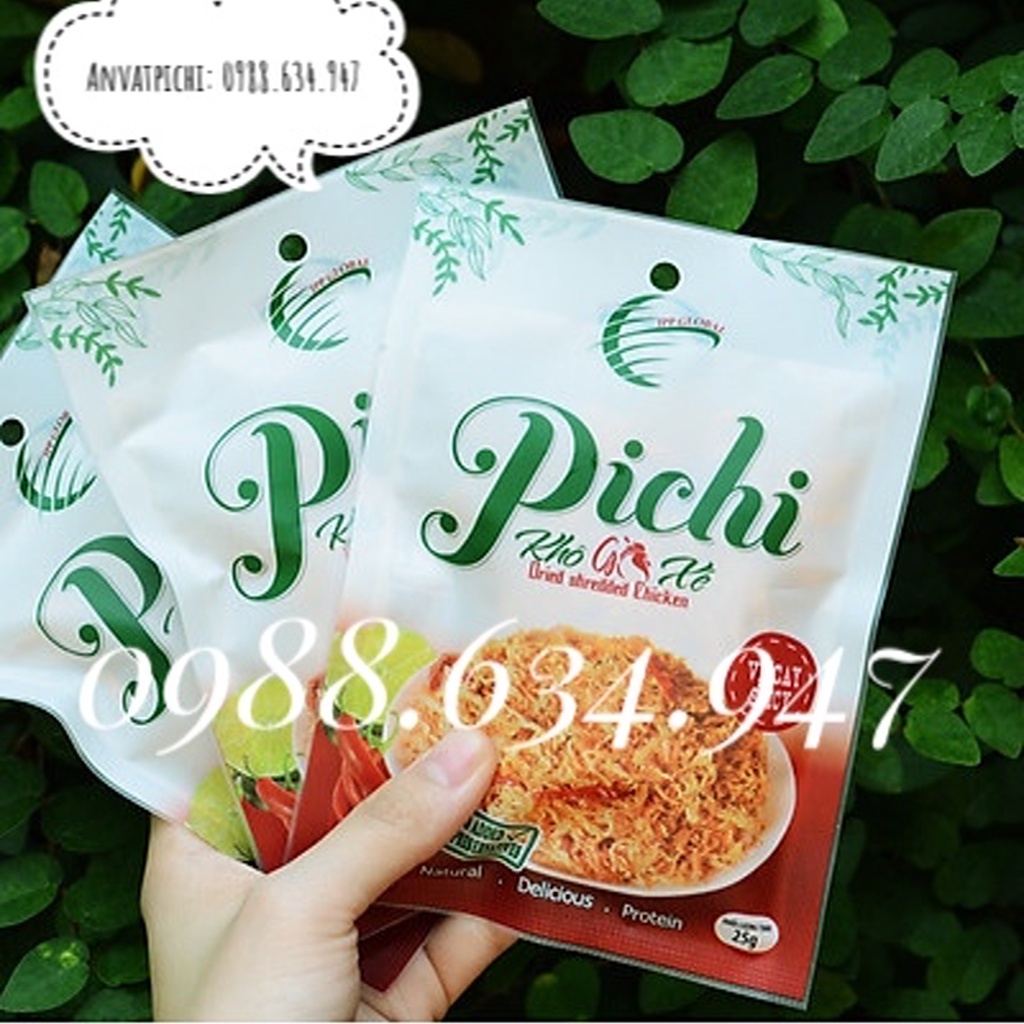 [HÀNG CHÍNH HÃNG] Khô gà xé cay Pichi 25g | BigBuy360 - bigbuy360.vn