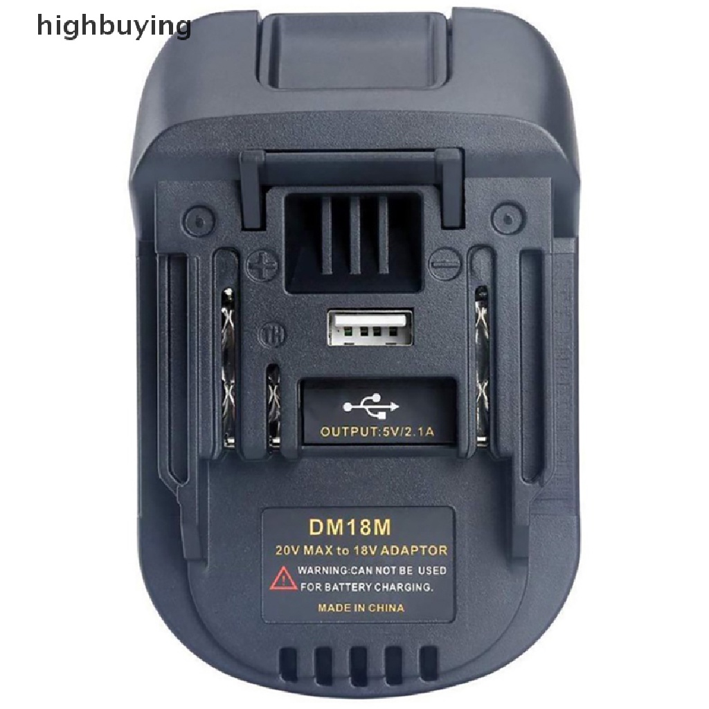Bộ Chuyển Đổi Pin 20V DEWALT DCB200 Milwaukee M18 Sang Makita 18V