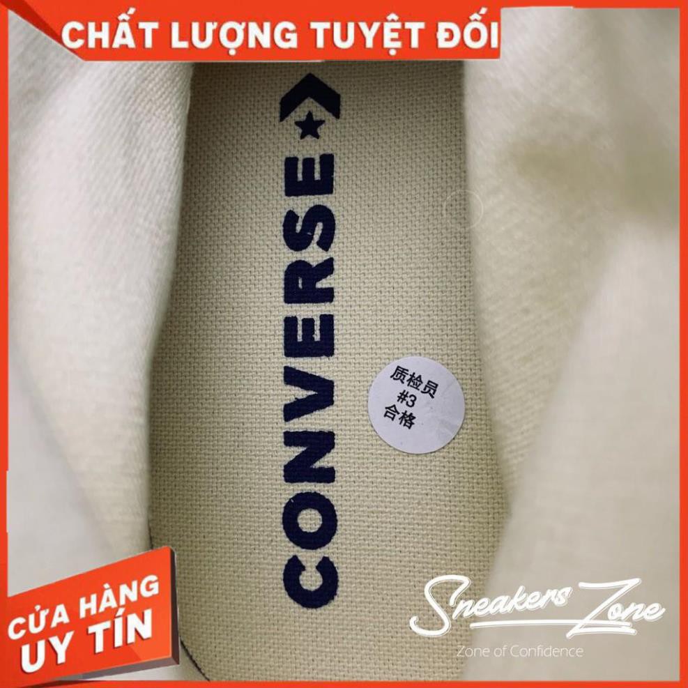 (FREESHIP+HỘP+QUÀ) Giày thể thao CV Chuck Taylor All Star Trắng kem cổ cao siêu đẹp cho nam và nữ ʹ