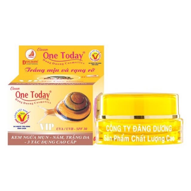 Kem one today mụn nám trắng da 3 tác dụng 15g