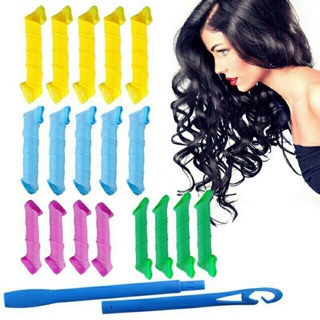 18 Lô Cuốn Làm Xoăn Tóc Không Dùng Nhiệt