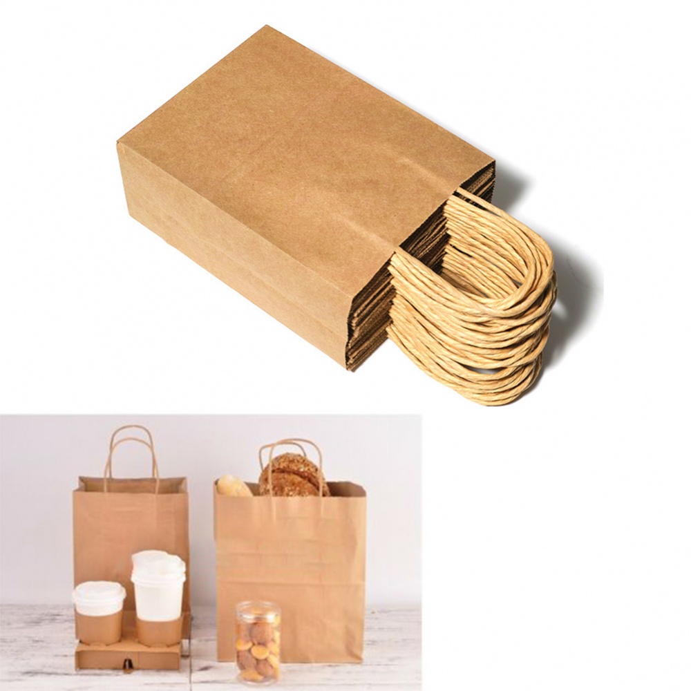 Túi Giấy Kraft 100% Tiêu Chuẩn Có Thể Tái Chế