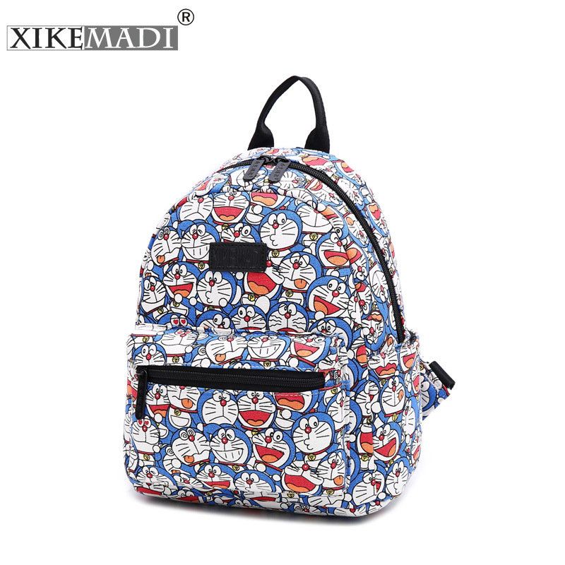 Balo đi học in hình Doraemon phong cách Nhật Bản 2021