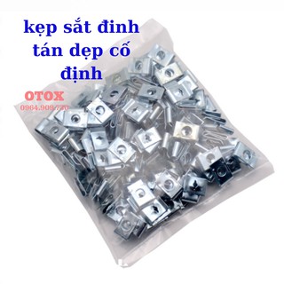 kẹp sắt đinh tán dẹp cố định 190 cái OTOX