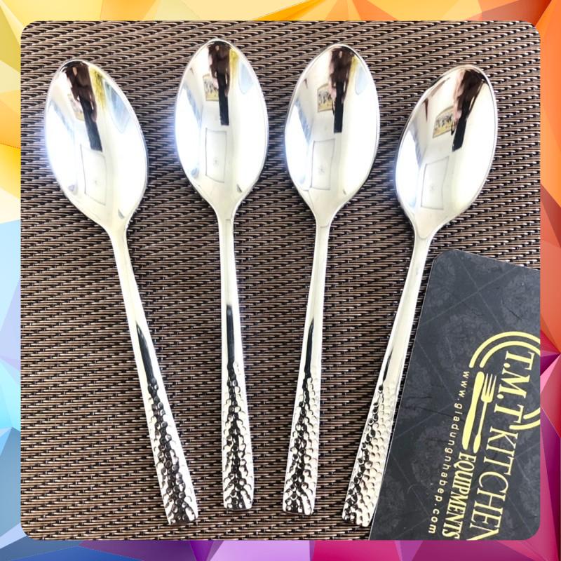 Combo 4 Muỗng cafe ngắn FORINOX Kato inox nguyên chất 18/10 cao cấp
